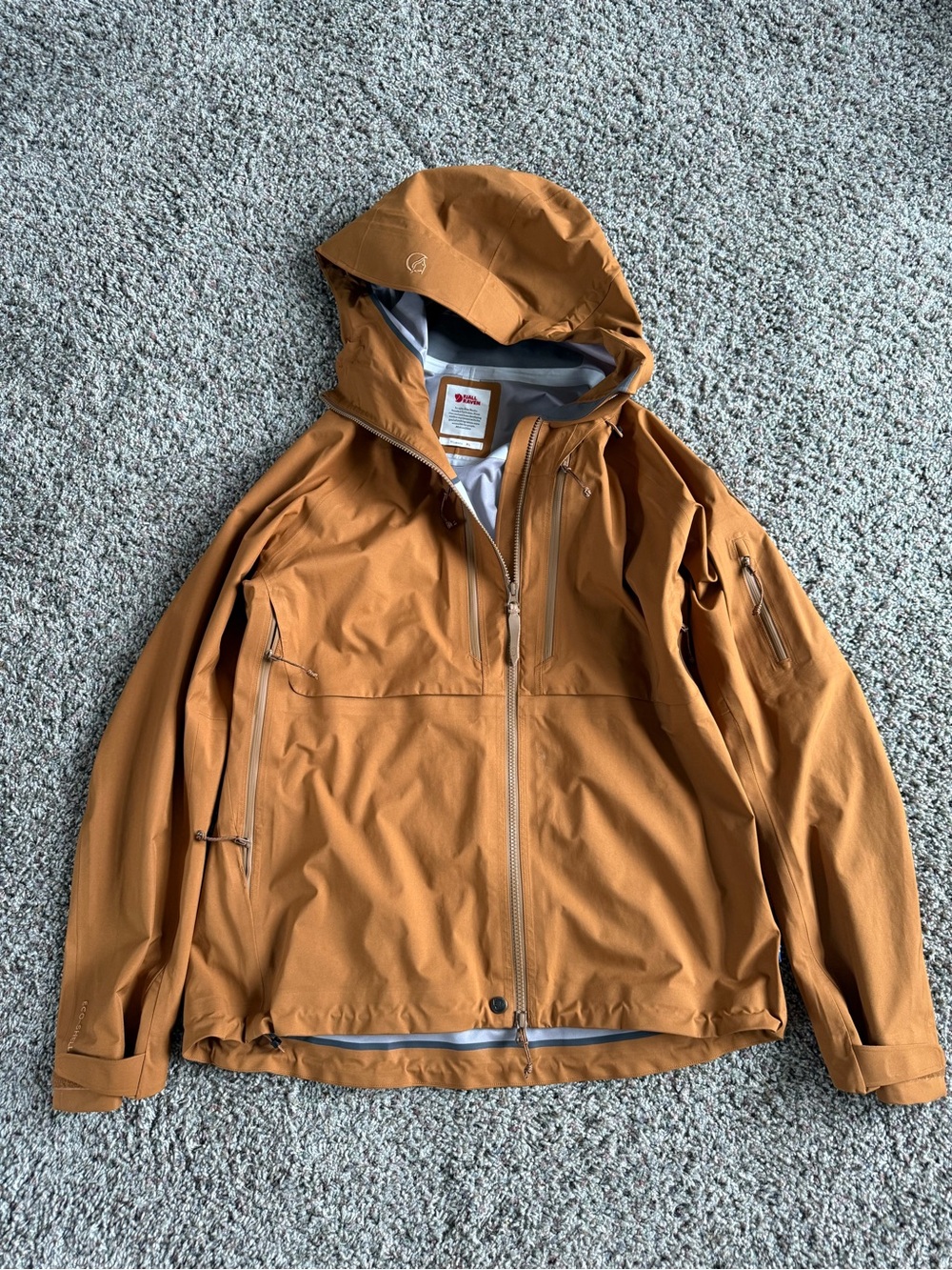 Fjallraven KEB ECO-SHELL JACKET Women’s - Chestnut